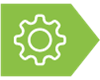 Green Gear Icon